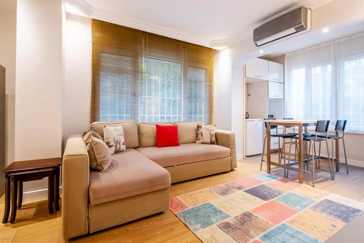 Vibrant Flat Close To Zorlu Center With Backyard Istanbul Turkey
